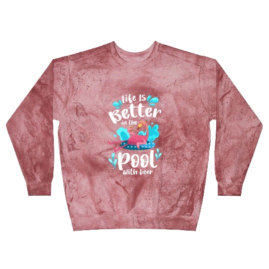Pool Pool Party Relaxation Cool Blast Sweatshirts