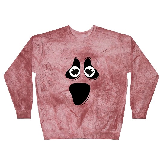 Cute Inlove Ghost Face Blast Sweatshirts
