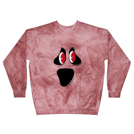 Cute Inlove Ghost Face Blast Sweatshirts