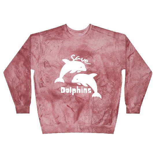 Save Dolphins Blast Sweatshirts