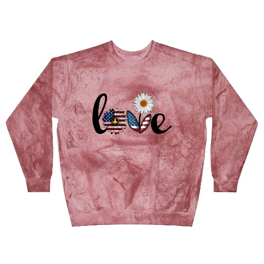 Love daisy solid Blast Sweatshirts
