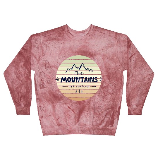 Mountains | Hiking | Nature | Adventure Blast Sweatshirts