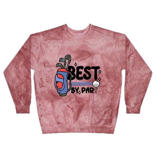 Best Grandpa By Par Father s Day Golf Grandad Blast Sweatshirts