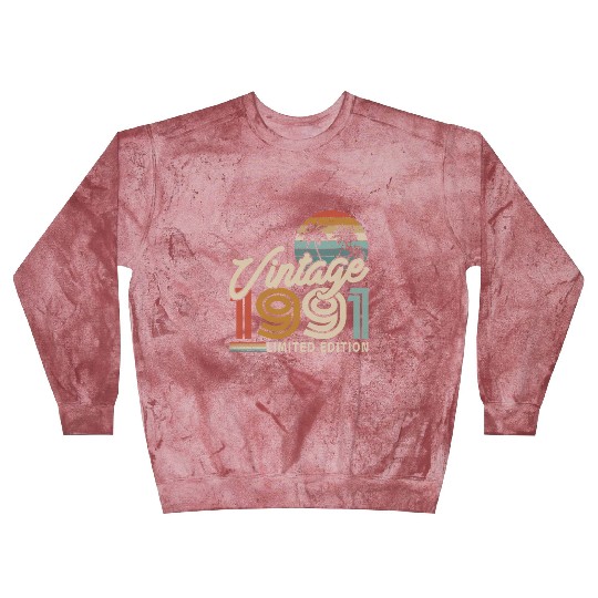 Vintage 1991 Birthday Surprise Blast Sweatshirts