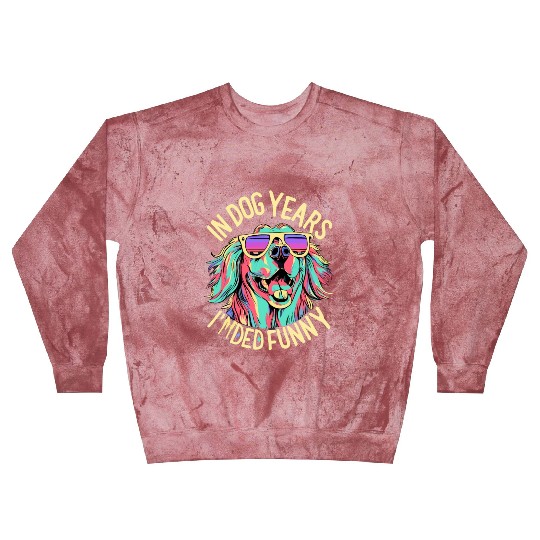 golden retriever design Blast Sweatshirts for dog lover