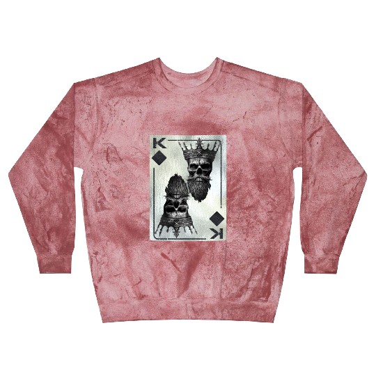Diamont King Gothic Halloween Fan Card Game Blast Sweatshirts