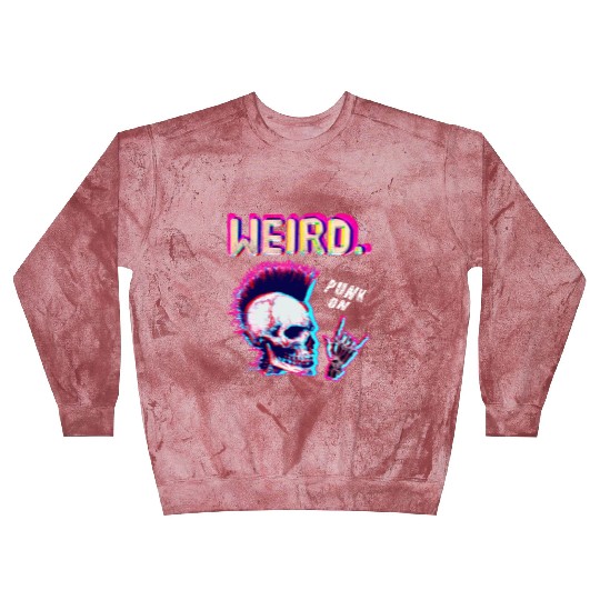 Weird - For Halloween Lovers Punk Rock Blast Sweatshirts