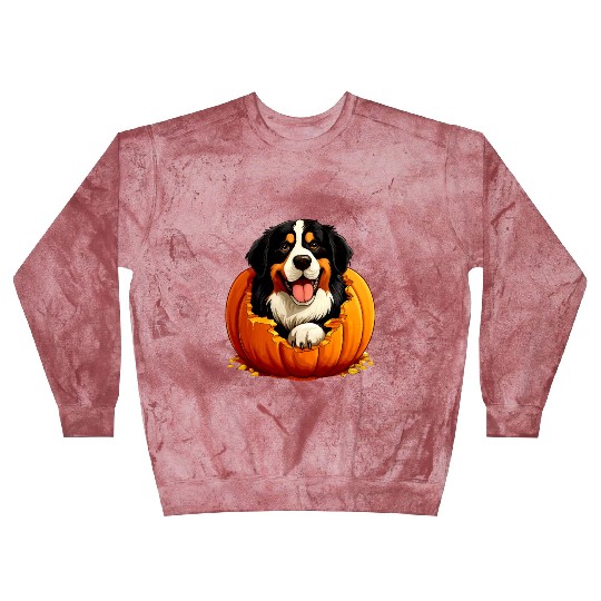 Halloween Bernese Mountain Dog Blast Sweatshirts