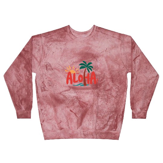 Tropical Aloha Beach Blast Sweatshirts | Relaxing Island Blast Sweatshirts