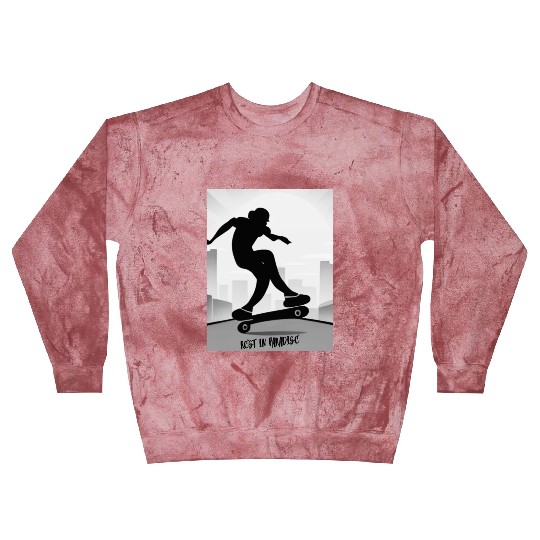 Skateboarder - Rest In Paradise Blast Sweatshirts