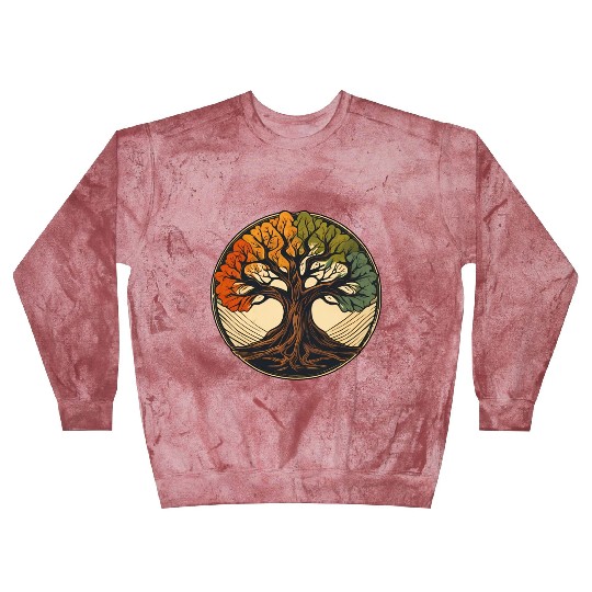 Tree / Wood / Forst / Tree of Life / Leaves Blast Sweatshirts