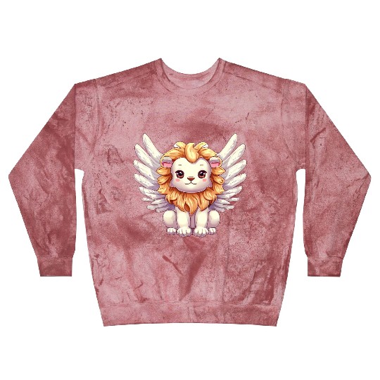 Lion angel with wings Blast Sweatshirts