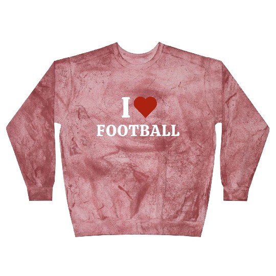 I Love Football Blast Sweatshirts