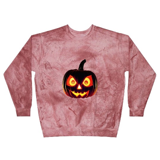 Hallowen Spooky Pumpkin Design Gift for Hallows Blast Sweatshirts