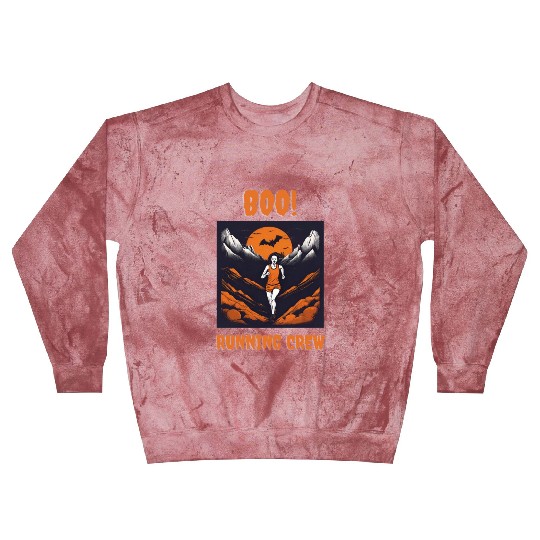 Boo Running Crew Blast Sweatshirts