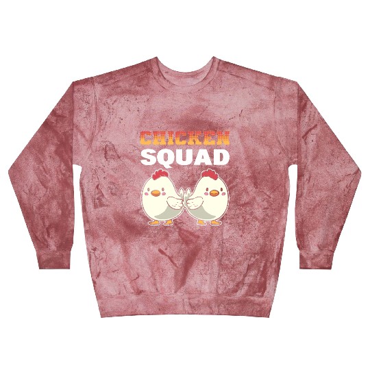 Chicken Squad Poultry Worker Blast Sweatshirts