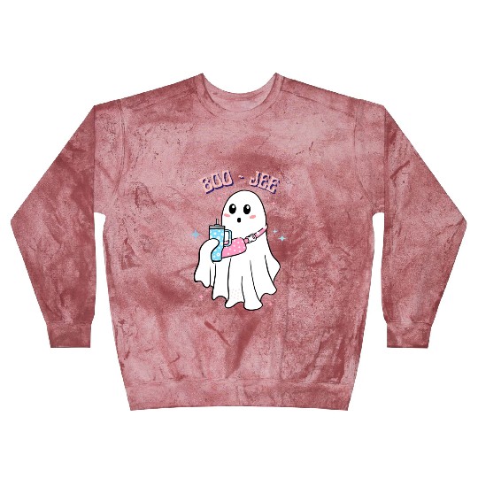 BOO-JEE Spooky Cute Ghost Halloween Costume Design Blast Sweatshirts