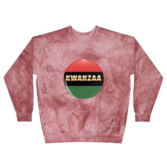 Embracing Kwanzaa: Red, Green, and Black Pride. Blast Sweatshirts