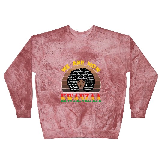 Celebrating All Passions with Kwanzaa Pride Blast Sweatshirts