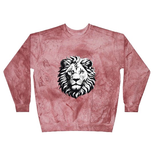 Black and white Lion Blast Sweatshirts