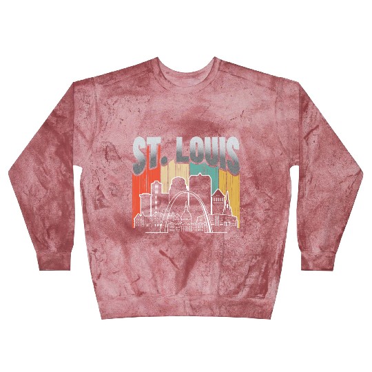 St. Louis Missouri Vintage Blast Sweatshirts