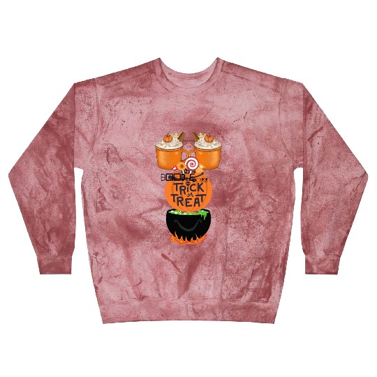 pumpkin spice trick or treat witches brew Blast Sweatshirts