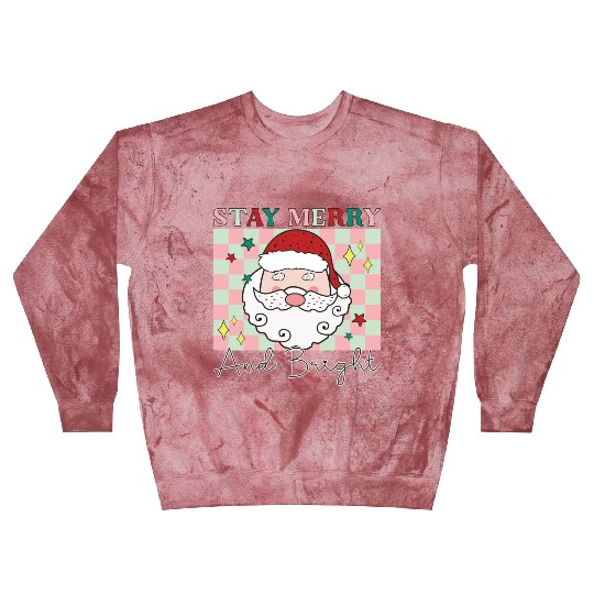 Stay merry and bright, Christmas funny design Blast Sweatshirts