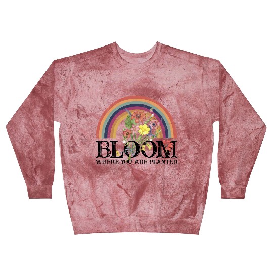 Blooom Flower Retro Blast Sweatshirts