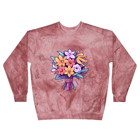 Flower Blast Sweatshirts