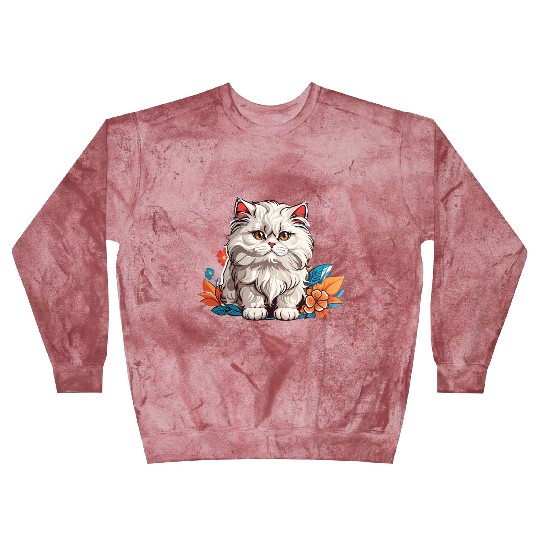 Persian Cat Blast Sweatshirts