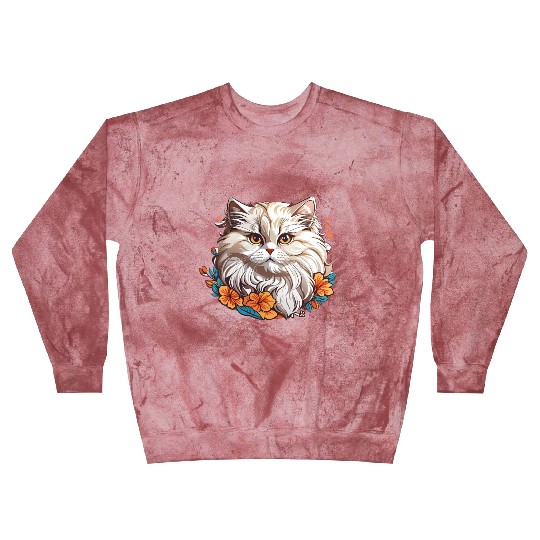 Persian Cat Blast Sweatshirts
