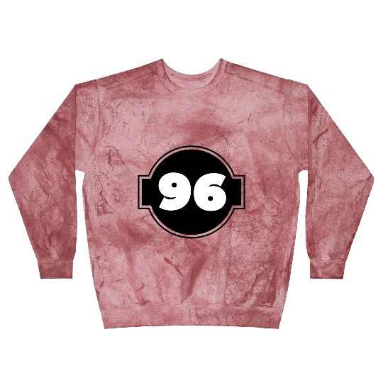 Black and White Number 96 Blast Sweatshirts
