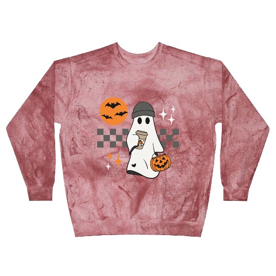 Halloween ghost pumpkin trick or treat Blast Sweatshirts