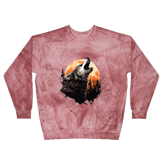 Halloween wolf Blast Sweatshirts
