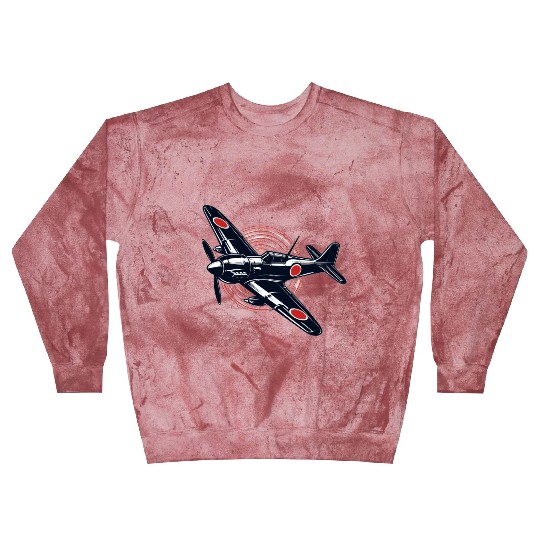 WWII Japanese Mitsubishi A6M Zero Fighter Blast Sweatshirts