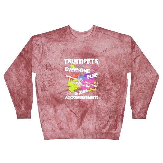 Funny Trumpet Player Music Teacher Marching Band Blast Sweatshirts