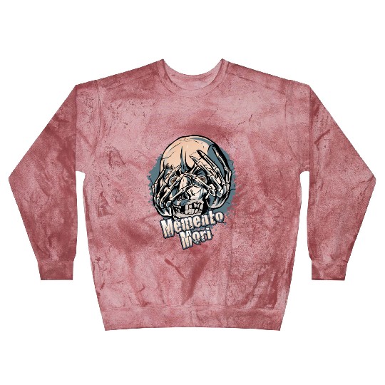 Unique Skull With Skeleton Hands Over Face Blast Sweatshirts