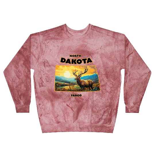 North Dakota - Elk Blast Sweatshirts