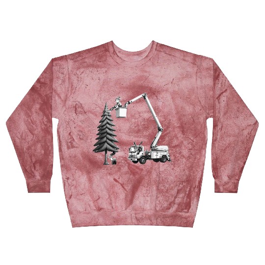 Elf Tree Worker Blast Sweatshirts