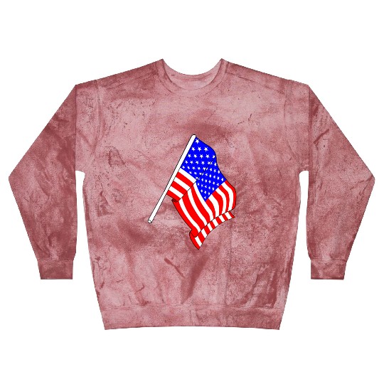 Flag of USA, stars and stripes Blast Sweatshirts