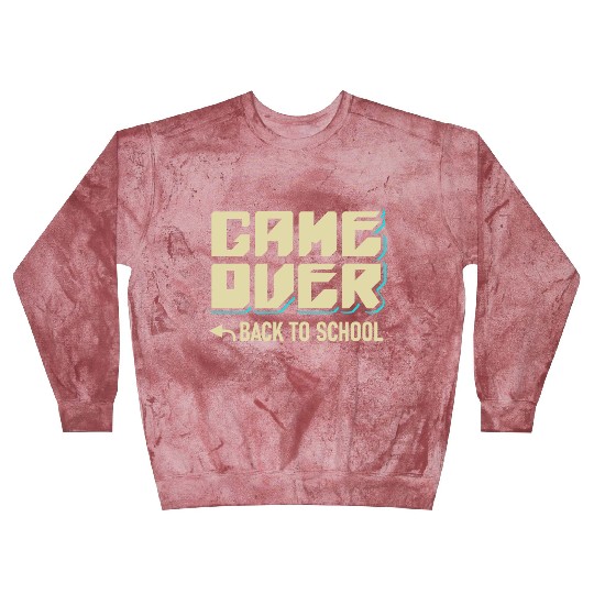 Game Over Back To School Blast Sweatshirts