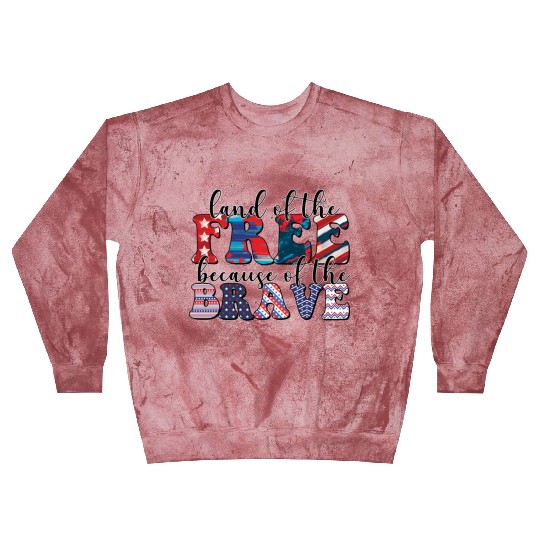 4th of july Land of the free Blast Sweatshirts