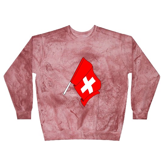 Flag of Switzerland, Blast Sweatshirts