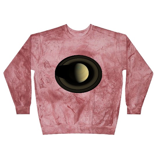 Saturn The Jewel of the Solar System Blast Sweatshirts