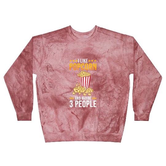 Popcorn Lover Gift Funny Popcorn Blast Sweatshirts