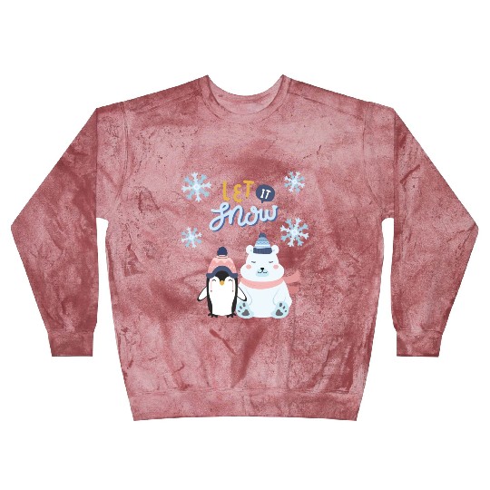 Let It Snow Blast Sweatshirts