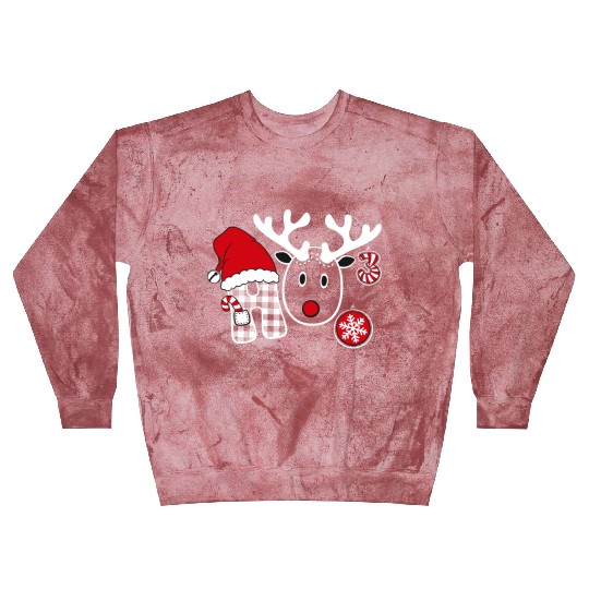 ugly christmas ho ho ho sweater Blast Sweatshirts