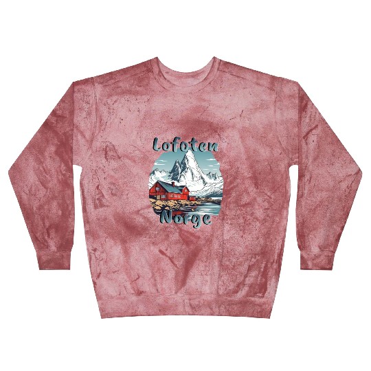 Lofoten Norway Nature Paradise Blast Sweatshirts