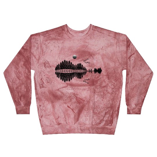 Nature s Guitar Musical Instrument Blast Sweatshirts