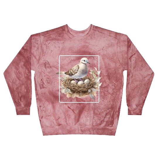 Quail Bird With Eggs Blast Sweatshirts